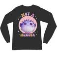 Not a Hugger Cute Pufferfish Autism Awareness Introverts Unisex Long Sleeve T-Shirt