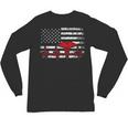 Nurse 2018 American Flag Tee Nursing School Graduation Unisex Long Sleeve T-Shirt