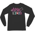 Nurse Graduation RN Nursing School Nurse Established 2023 Unisex Long Sleeve T-Shirt