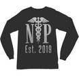 Nurse Practitioner Graduation Caduceus NP Degree 2019 Unisex Long Sleeve T-Shirt