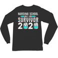 Nursing School Survivor Graduation Nurse RN 2020 Friend Unisex Long Sleeve T-Shirt