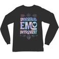 Omnisexual Emo Introvert Pride Trendy Mystic Teen Goth Style Unisex Long Sleeve T-Shirt Omnisexual Emo Introvert Pride Trendy Mystic Teen Goth Style Unisex Long Sleeve T-Shirt