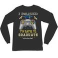 I Paused My Game To Graduate Class Of 2023 Gamer Graduation Unisex Long Sleeve T-Shirt
