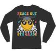 Peace Out 5th Grade Graduation Last Day Of School Unisex Long Sleeve T-Shirt