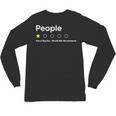 People One Star Not A Big FanWould Not Recommend Introverts Unisex Long Sleeve T-Shirt People One Star Not A Big FanWould Not Recommend Introverts Unisex Long Sleeve T-Shirt