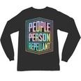 People Person Repellant Antisocial Introvert Unisex Long Sleeve T-Shirt People Person Repellant Antisocial Introvert Unisex Long Sleeve T-Shirt