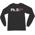 Ph Diva Women Dissertation Doctoral Degree Graduation PhD Unisex Long Sleeve T-Shirt