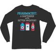 Pharmacist T-Shirt Gag Graduation PharmD Unisex Long Sleeve T-Shirt