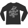 Phd Aunt Shirt Doctorate Graduations Doctoral Unisex Long Sleeve T-Shirt