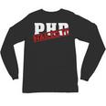 PHD Nailed It Graduation Doctorate Graduate Unisex Long Sleeve T-Shirt