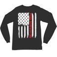 PhD Survivor Graduation American Flag Shirt Degree Tee Women Kids Men Unisex Long Sleeve T-Shirt