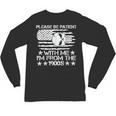 Please Be Patient With Me I'm From The 1900s USA Flag Skull Unisex Long Sleeve T-Shirt Please Be Patient With Me I'm From The 1900s USA Flag Skull Unisex Long Sleeve T-Shirt