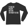 Please Be Patient With Me I’m From The 90s Kid Nostalgia Unisex Long Sleeve T-Shirt Please Be Patient With Me I’m From The 90s Kid Nostalgia Unisex Long Sleeve T-Shirt