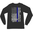 Police Graduation Est 2025 Back Print Police Academy Vintage Unisex Long Sleeve T-Shirt