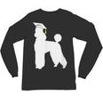 Poodle Graduation Dog Graduate Unisex Long Sleeve T-Shirt