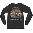 Pre-k Graduation To Kindergarten Retro Vintage Train Kids Unisex Long Sleeve T-Shirt