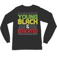 Proud African American Educated Graduation Unisex Long Sleeve T-Shirt