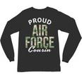 Proud Air Force Cousin Deployment Homecoming Graduation Unisex Long Sleeve T-Shirt