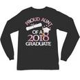 Proud Aunt Of a 2018 Graduate Auntie Graduation Unisex Long Sleeve T-Shirt