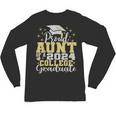 Proud Aunt Of 2024 College Graduate Family 24 Graduation Unisex Long Sleeve T-Shirt