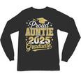 Proud Auntie Of A Class Of 2025 Graduate Senior Graduation Unisex Long Sleeve T-Shirt