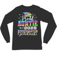 Proud Auntie Of Kindergarten Graduate 2025 Graduation Auntie Unisex Long Sleeve T-Shirt