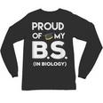 Proud Of My BS In Biology Graduation T-Shirt Unisex Long Sleeve T-Shirt