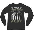 Proud Coast Guard Aunt US Coast Guard Graduation Aunt Unisex Long Sleeve T-Shirt