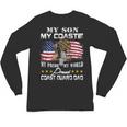 Proud Coast Guard Dad Coast Guard Graduation Dad Unisex Long Sleeve T-Shirt