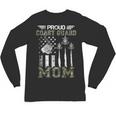 Proud Coast Guard Mom US Coast Guard Graduation Mom Unisex Long Sleeve T-Shirt