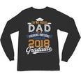 Proud Dad Of A 2018 Graduate Shirt Graduation Grad Class Unisex Long Sleeve T-Shirt
