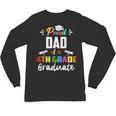 Proud DAD Of A 4th Grade Graduate Graduation 2024 Senior 24 Unisex Long Sleeve T-Shirt