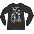 Proud Dad PhD Doctoral Graduation Doctorate Degree EdD PsyD Unisex Long Sleeve T-Shirt
