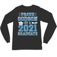 Proud Godson Of a 2021 Graduate School Graduation Family Unisex Long Sleeve T-Shirt