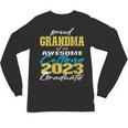 Proud Grandma Of 2023 College Graduate Family 23 Graduation Unisex Long Sleeve T-Shirt