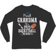 Proud Grandma Of 2025 Basketball Senior Graduation Day Unisex Long Sleeve T-Shirt