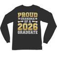 Proud Grandma Of A 2026 Graduate Shirt Class 2026 Graduation Unisex Long Sleeve T-Shirt