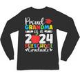 Proud Grandma Of Class Of 2024 Preschool Graduate Graduation Unisex Long Sleeve T-Shirt