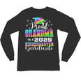 Proud Grandma Of Kindergarten Graduate 2025 Graduation Unisex Long Sleeve T-Shirt