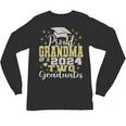Proud Grandma Of Two 2024 Graduate Class 2024 Graduation Unisex Long Sleeve T-Shirt