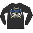 Proud Grandpa Of 2018 Senior Shirt Graduation Grad Unisex Long Sleeve T-Shirt