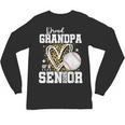 Proud Grandpa Of A 2026 Senior Baseball Graduation Leopard Unisex Long Sleeve T-Shirt