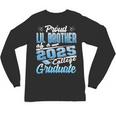 Proud Lil Brother Of 2025 Graduate College Shirt Graduation Unisex Long Sleeve T-Shirt