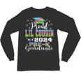 Proud Little Cousin Of PreK School Graduate 2024 Graduation Unisex Long Sleeve T-Shirt