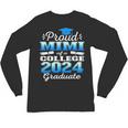 Proud Mimi Of 2024 College Graduate Family 24 Graduation Unisex Long Sleeve T-Shirt