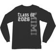 Proud Mimi Of A 2026 Graduate Grad Senior Graduation Unisex Long Sleeve T-Shirt