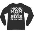 Proud Mom Of A 2018 Graduate Senior Class Graduation T-Shirt Unisex Long Sleeve T-Shirt