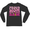 Proud Mom Of a 2025 Graduate Class Senior Graduation Mother Unisex Long Sleeve T-Shirt