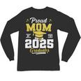 Proud Mom Of Two Class Of 2025 Graduates Twins Graduation Unisex Long Sleeve T-Shirt