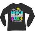 Proud Niece Of Kindergarten Graduate 2024 Graduation Niece Unisex Long Sleeve T-Shirt